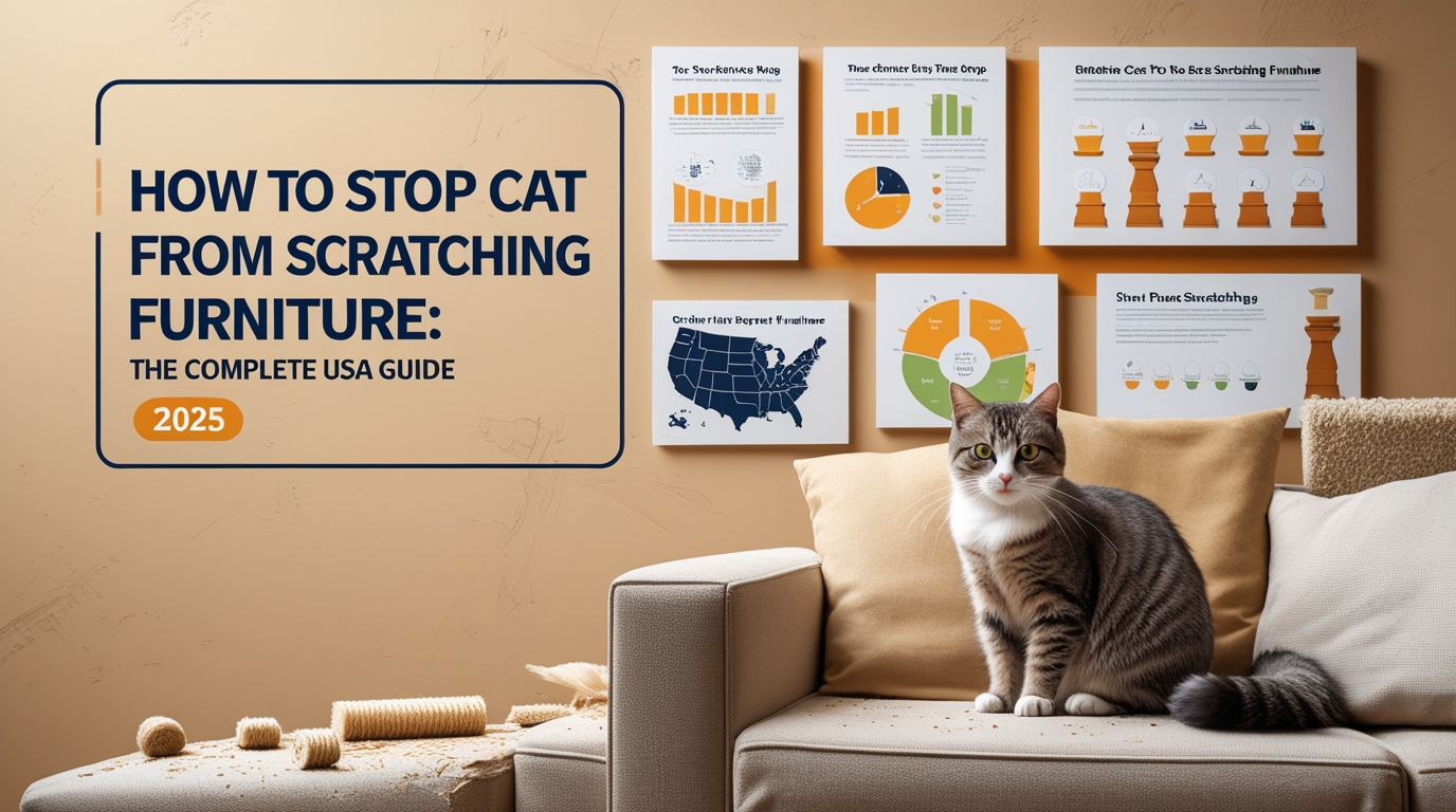 How to Stop Cat from Scratching Furniture