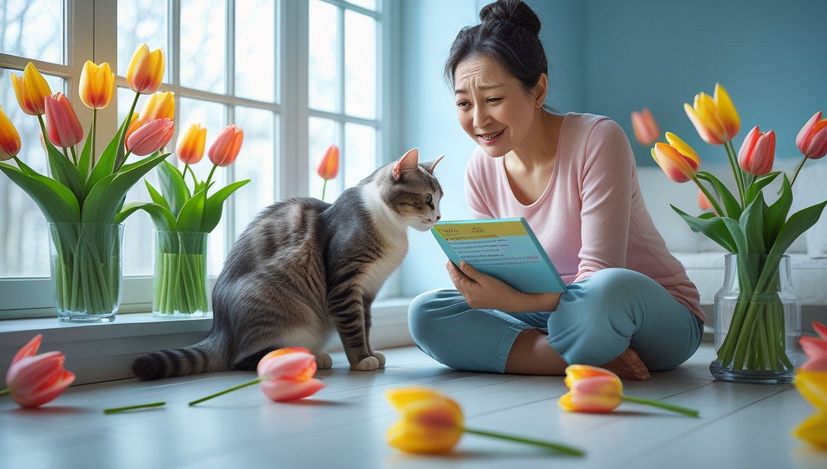 Tulips Toxic to Cats