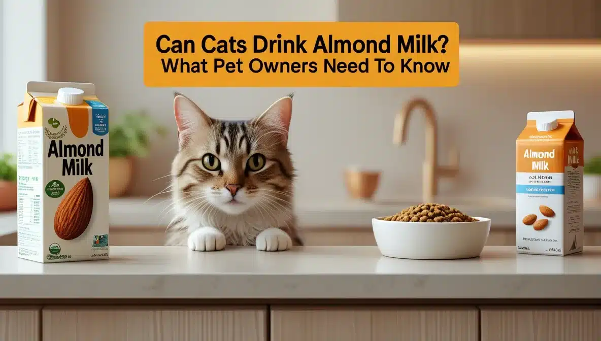 can cats drink almond milk
