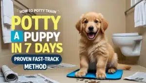potty train a puppy in 7 days