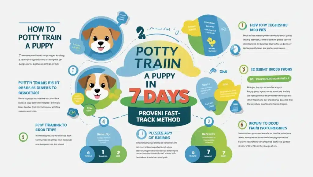 potty train a puppy in 7 days