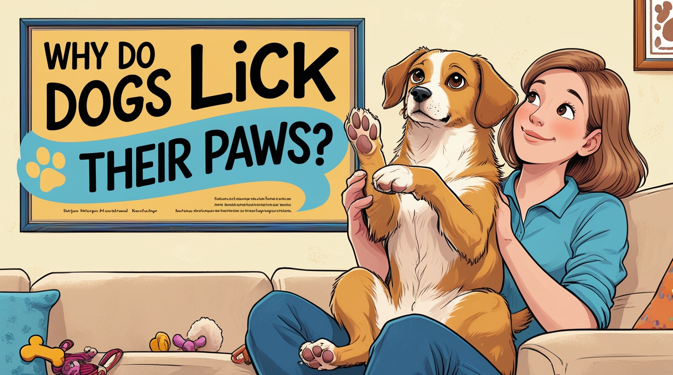 Why Do Dogs Lick Their Paws