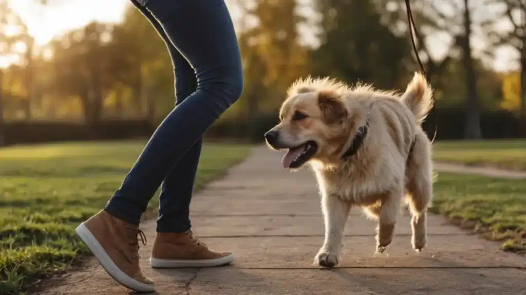 stop a dog from jumping on guests