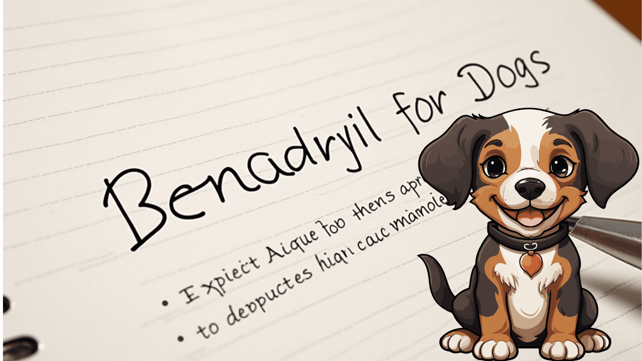 benadryl for dogs